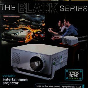 New The Black Series By Shift Portable Projector - Display Up to 120"